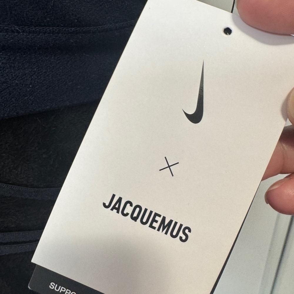 Nike x Jacquemus La Brassière Sport Bra Navy - Picture 8 of 13